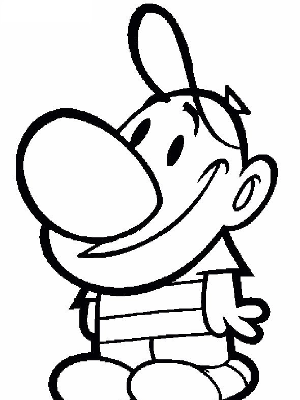 Billy coloring page