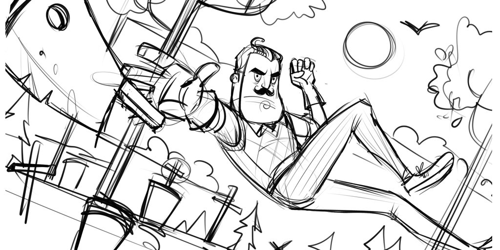 Coloriage Hello Neighbor. 25 images à imprimer gratuitement